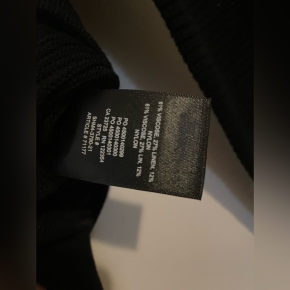 Wilfred Light Cropped Cardigan Black - Picture 5 of 5